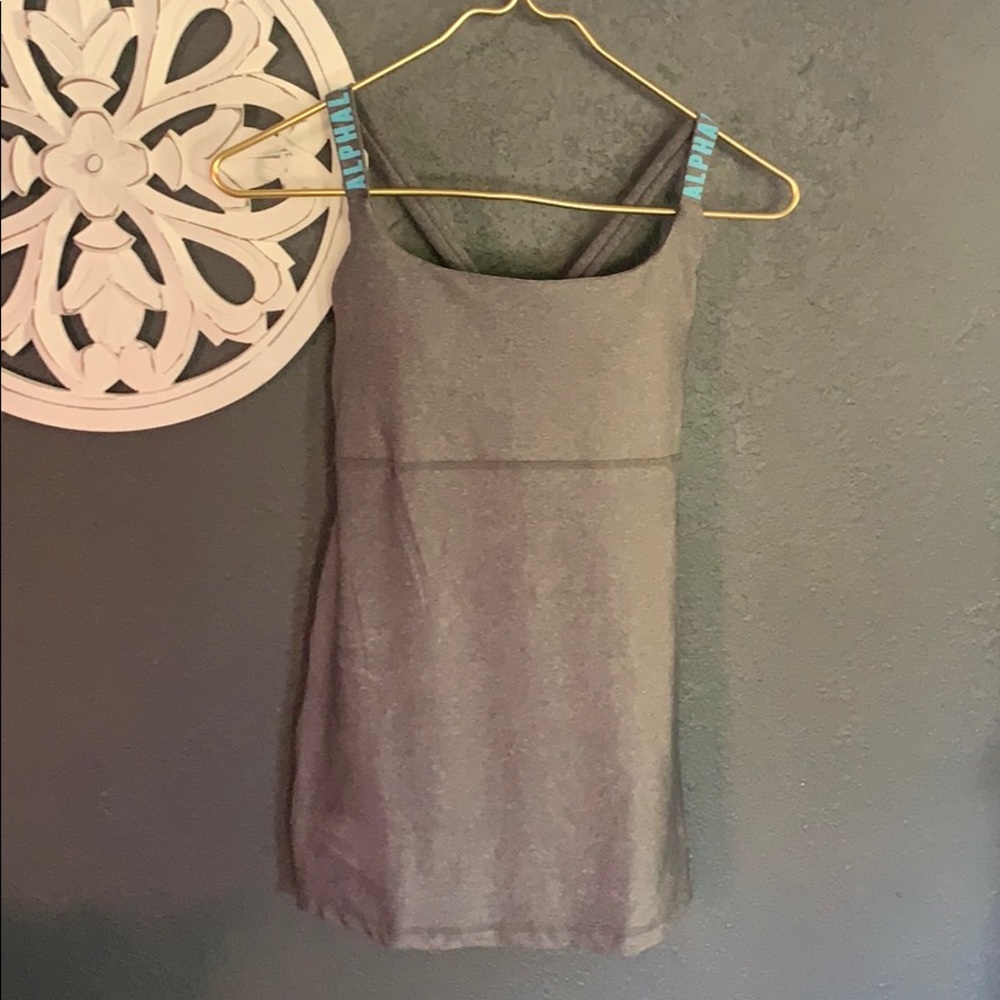 Alphalete Gym tank top grey medium